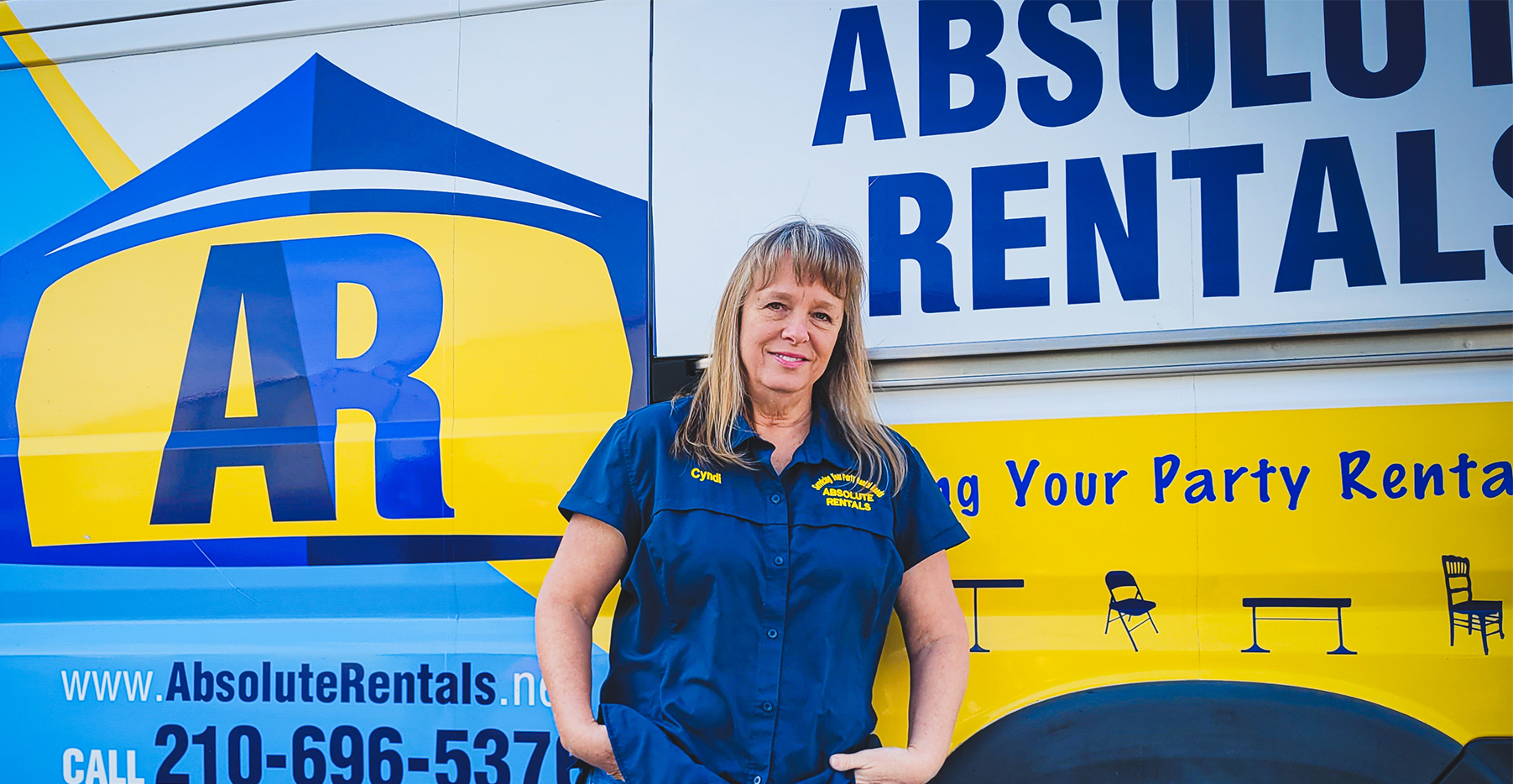 Cyndi Lepps, Ower of Absolute Rentals, San Antonio, TX.