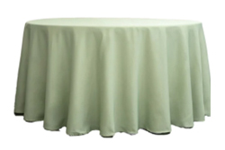 Sage Table Linens color from Absolute Rentals, San Antonio.